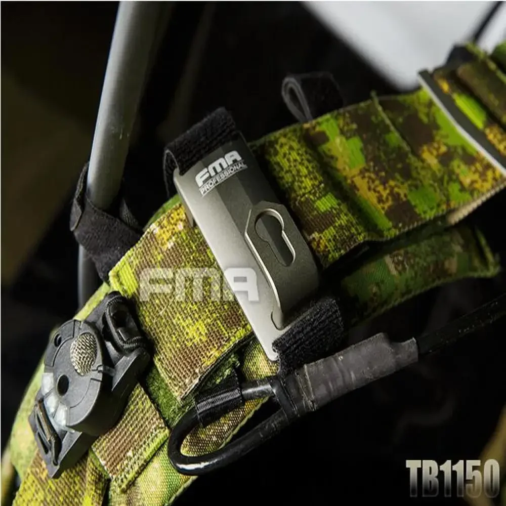 FMA aparejo de pecho MOLLE táctico con gancho fijo y eslinga - imagen 5