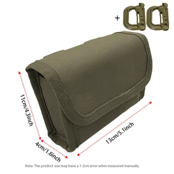 Bolsa táctica abatible MOLLE de accesorios con acceso rápido y ranuras