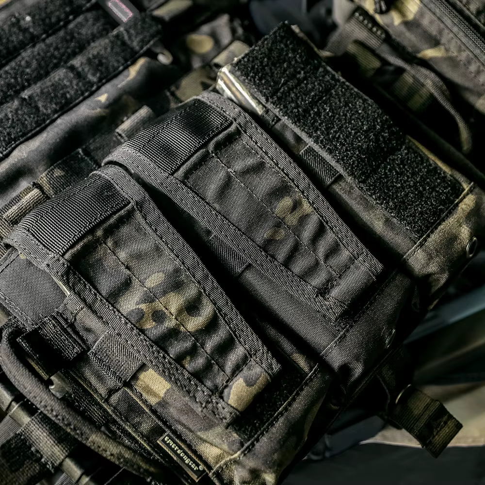Emersongear funda triple MOLLE modular con solapa para chaleco AVS - imagen 2
