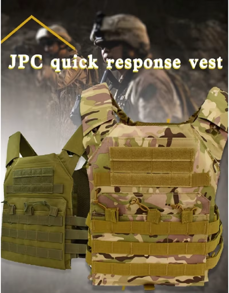 Chaleco táctico JPC Airsoft 600D MOLLE con placa espuma EVA - imagen 3