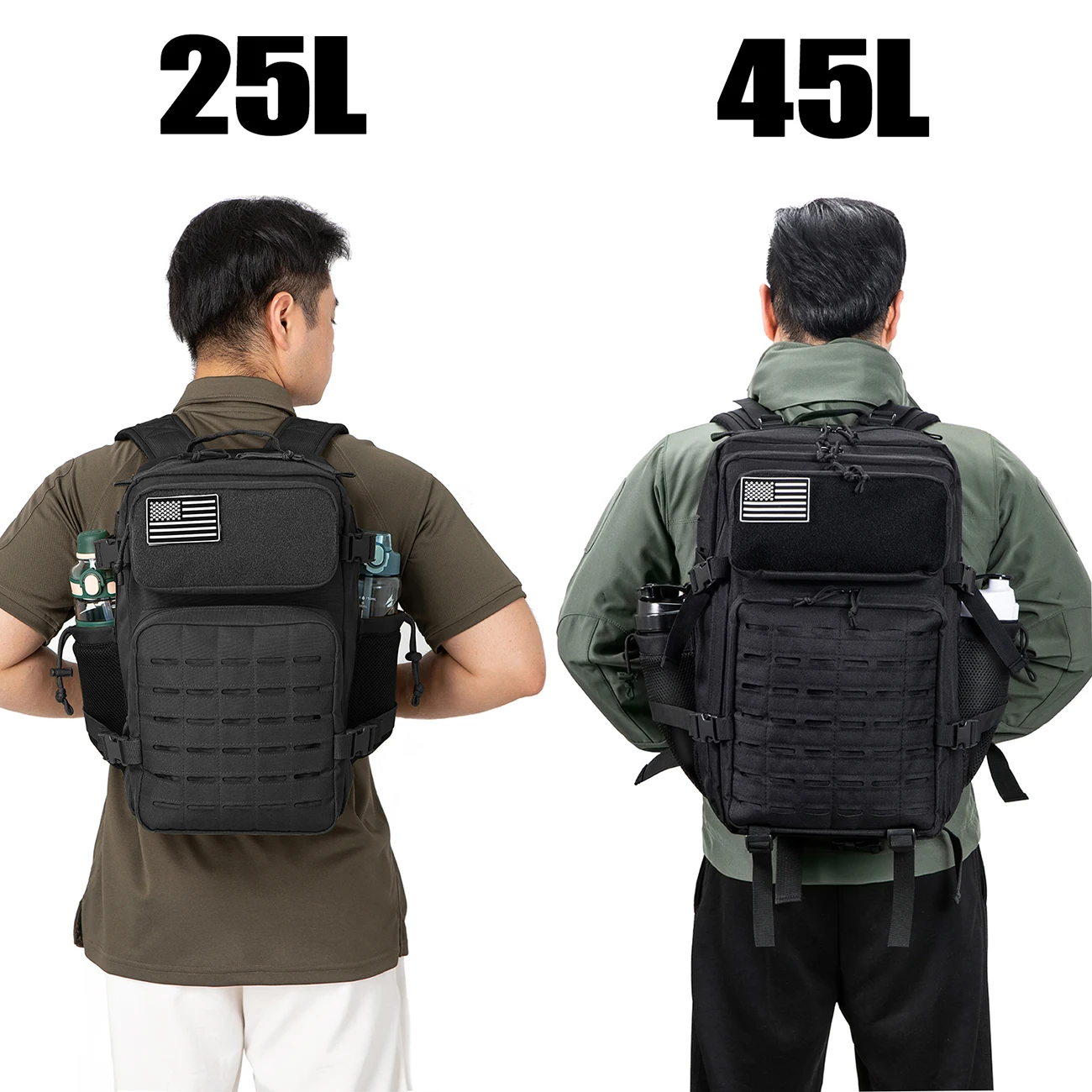 Mochila táctica militar multiuso – Senderismo acampada pesca - imagen 2