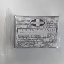 Manta térmica camuflaje nieve – Impermeable de emergencia