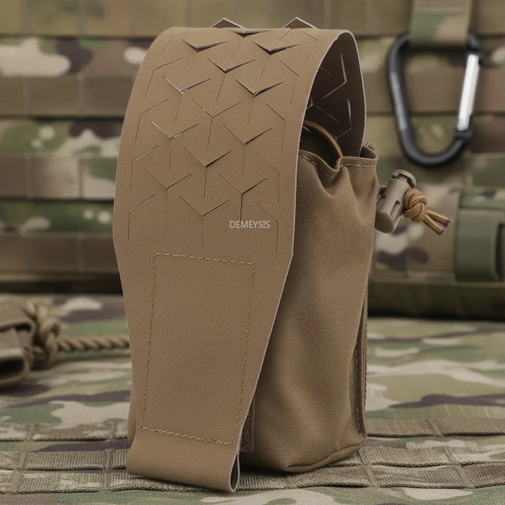 Portacargador MOLLE táctico ajustable para rifle en airsoft y paintball - imagen 2