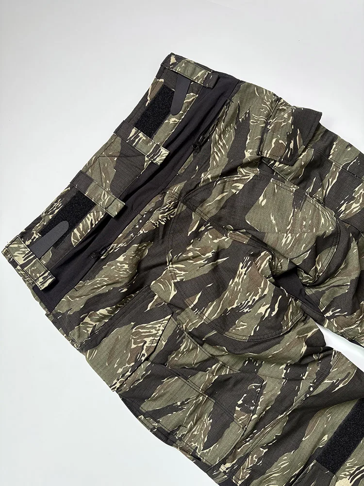 G3 pantalones tácticos camuflaje tigre desierto ripstop antidesgarro - imagen 3