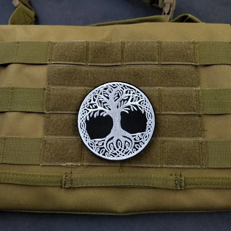 Parche táctico velcro árbol vida – Para mochila o chaleco MOLLE - imagen 5