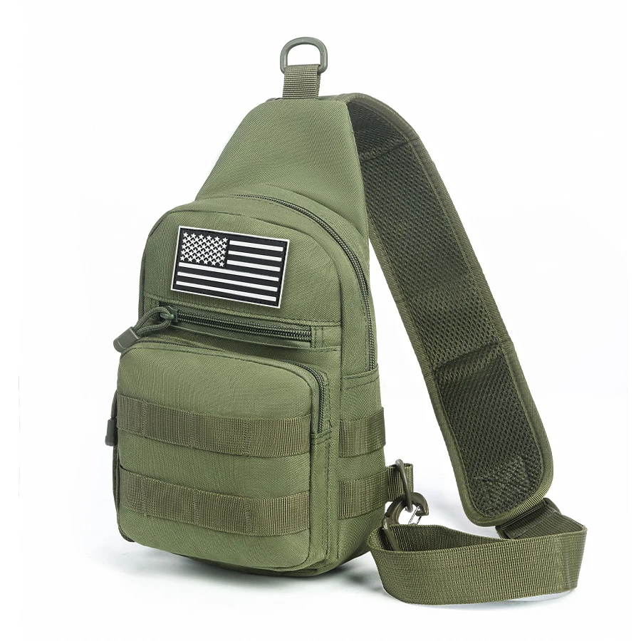 Bolso táctico bandolera multifunción con múltiples bolsillos - imagen 3
