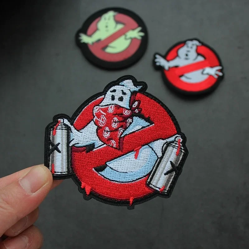 Parches bordados tácticos estilo Ghostbuster