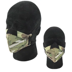 Máscara Airsoft táctica ajustable con filtro transpirable