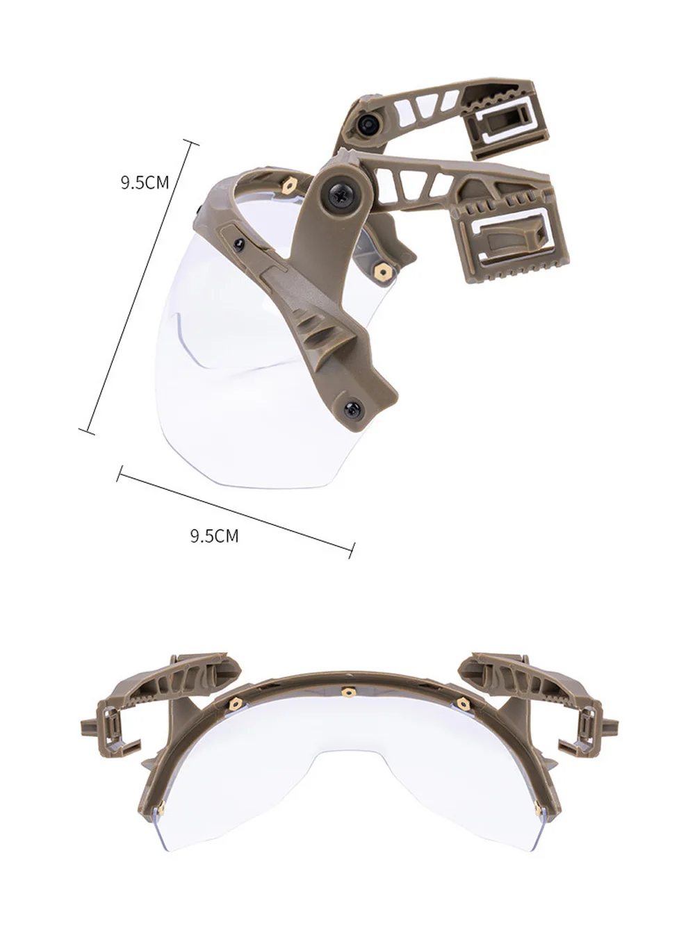 Accesorios para casco táctico