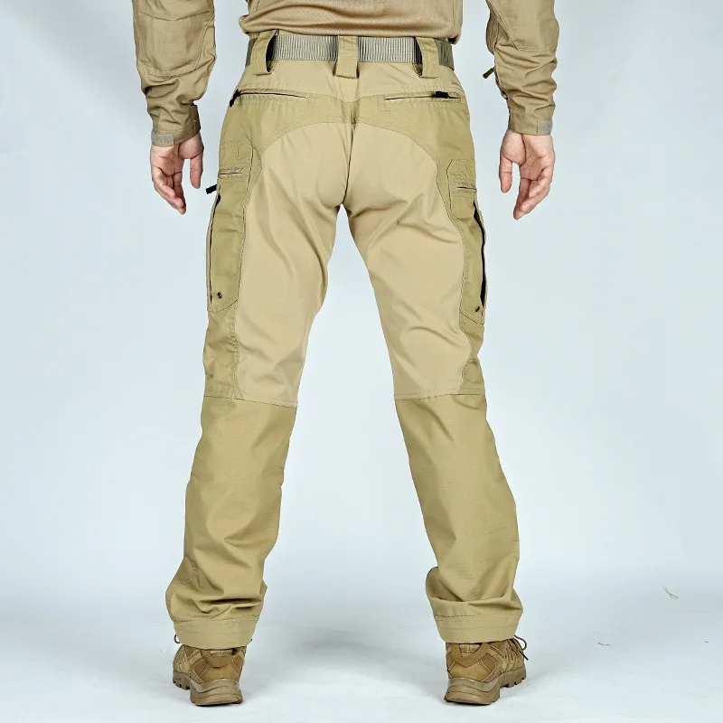 Pantalones tácticos cargo impermeables multibolsillo resistentes - imagen 3