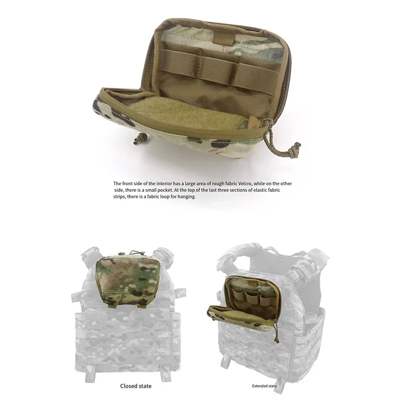 Bolsa táctica PEW Tactical SC ARC para accesorios de chaleco táctico - imagen 3