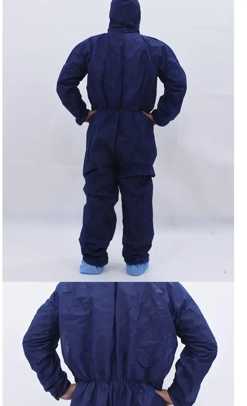 Traje de protección desechable transpirable anti polvo laboral - imagen 5