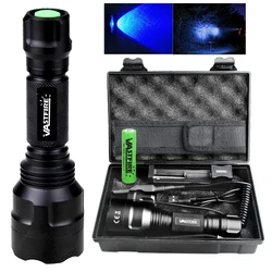 ScorpionPet Linterna UV táctica para detección de orina exterior