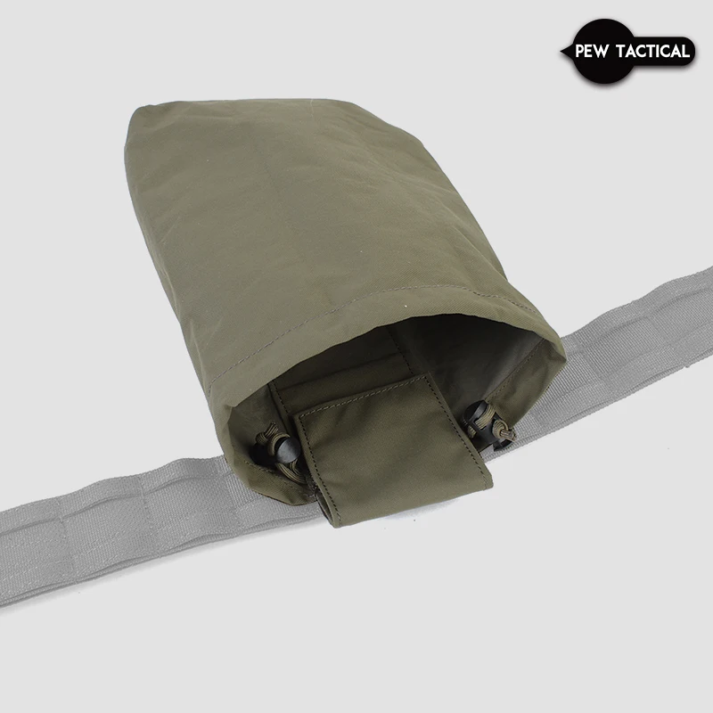 PEW-Mini bolsa basura táctica Airsoft enrollable con clip revista - imagen 3