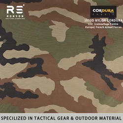 Tela Cordura 1000D Oxford nailon impermeable PU CCE camuflaje