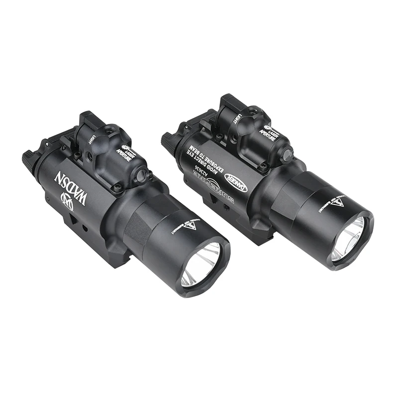 Linterna táctica WADSN X400U con láser rojo/verde para pistola - imagen 2