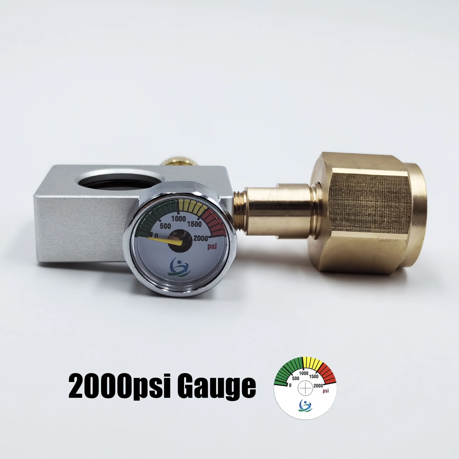 Adaptador CO2 soda – vista frontal