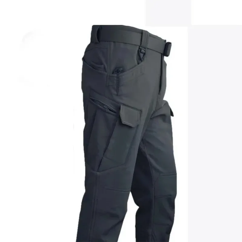 Pantalones tácticos cargo camuflaje multibolsillos al desgaste - imagen 4