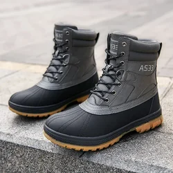 Botas de nieve impermeables antideslizantes para hombre talla 48