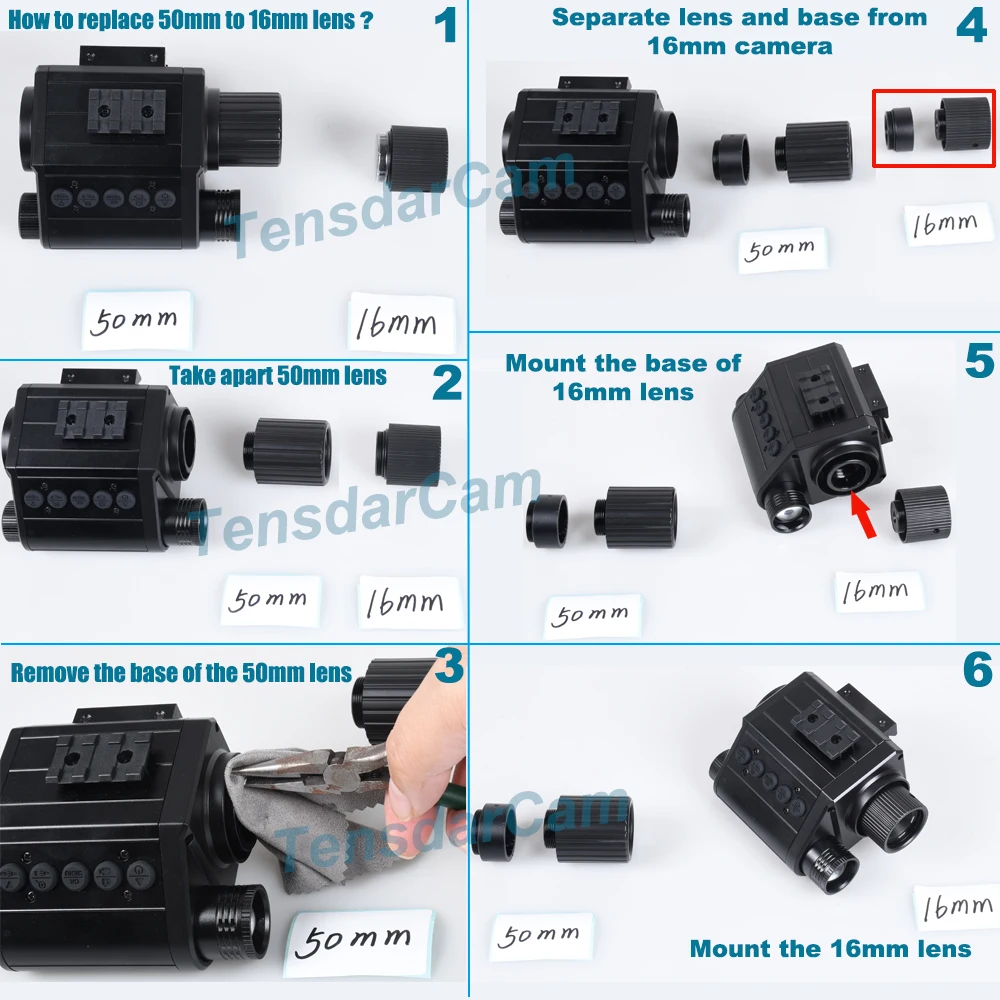 Lente de 25 mm para alcance M5 NK008