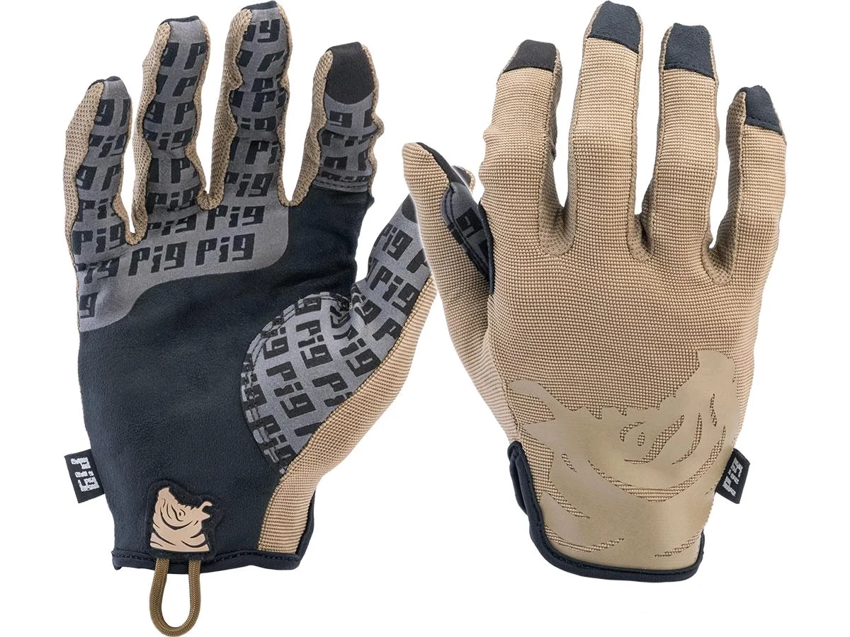 Guantes tácticos de tiro con fit cómodo