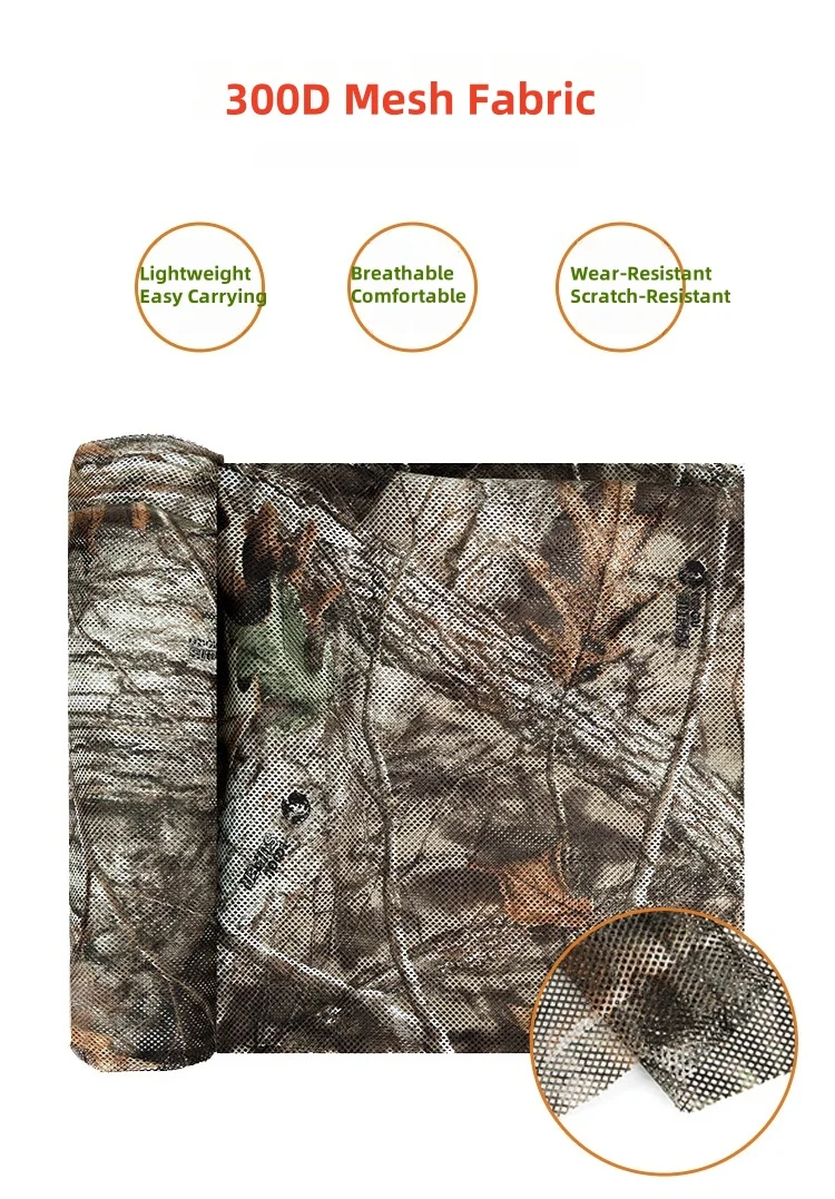 Capa camuflaje biónico extendida para mimetizarse
