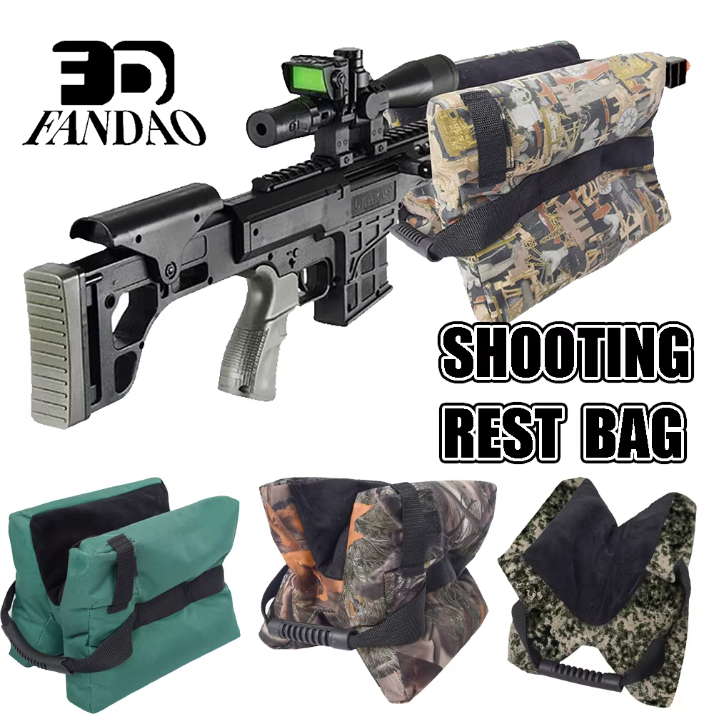 Saco de arena sin relleno camuflaje para apoyo tiro táctico outdoor - imagen 3
