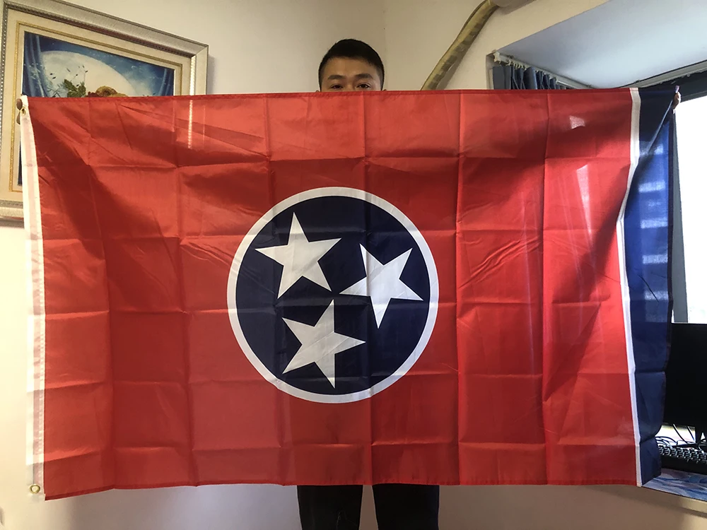 SKY Bandera Tennessee doble cara poliéster alta calidad colgante - imagen 4