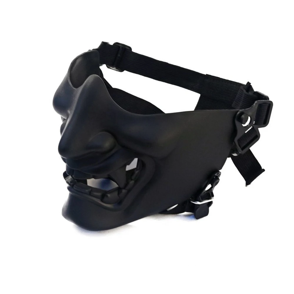 Ghostface máscara táctica media cara con protección para airsoft - imagen 4