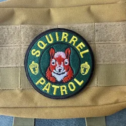 Parche bordado Ardilla roja Patrulla – Para coser o planchar