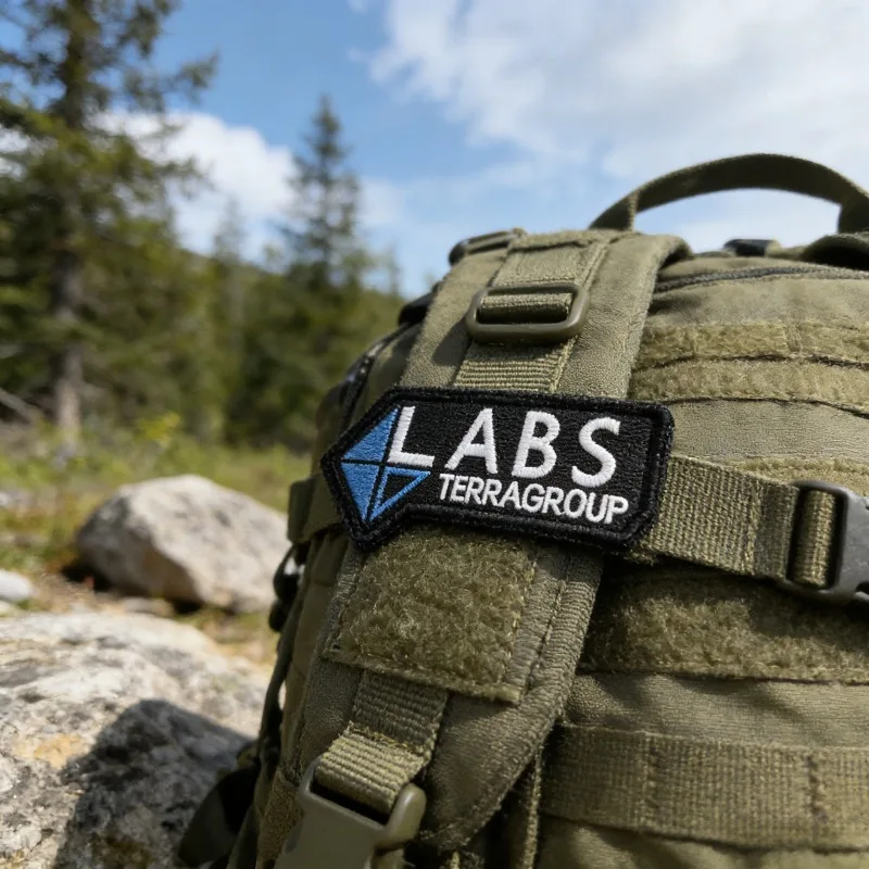 Terragroup Labs Parche bordado táctico insignia moral velcro - imagen 4
