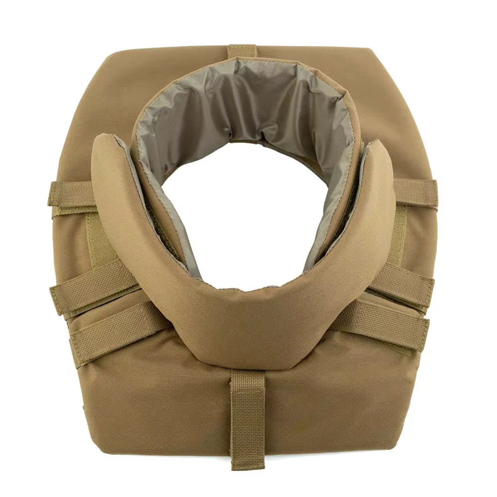 Protector de cuello táctico TCmaoyi en color negro