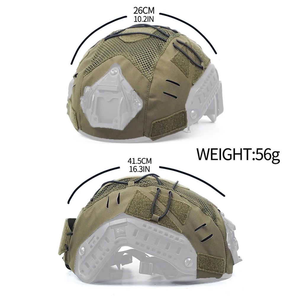 DMGear Protector de casco OpsCore para exterior – Fast SF/MT/RF1/FMA - imagen 3