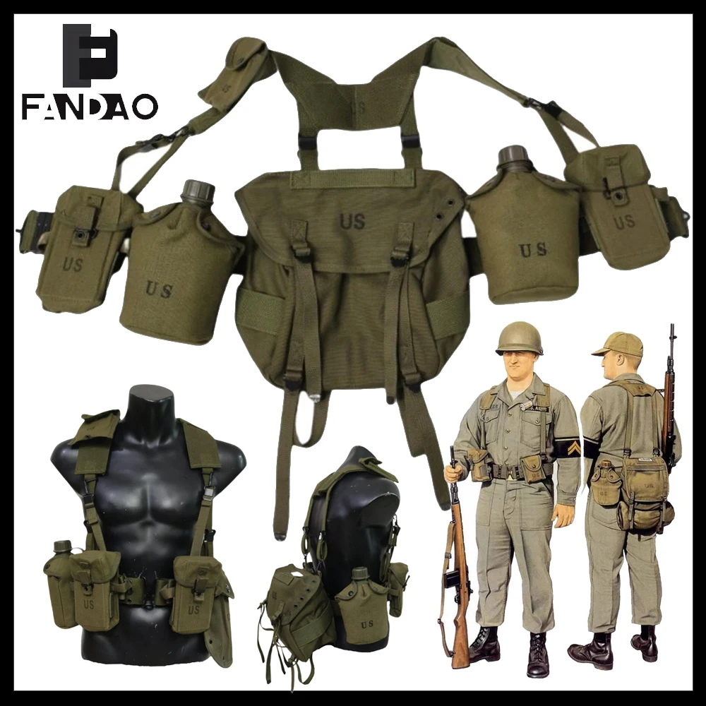 Chaleco táctico airsoft ligero de lona con bolsillos para CS - imagen 4