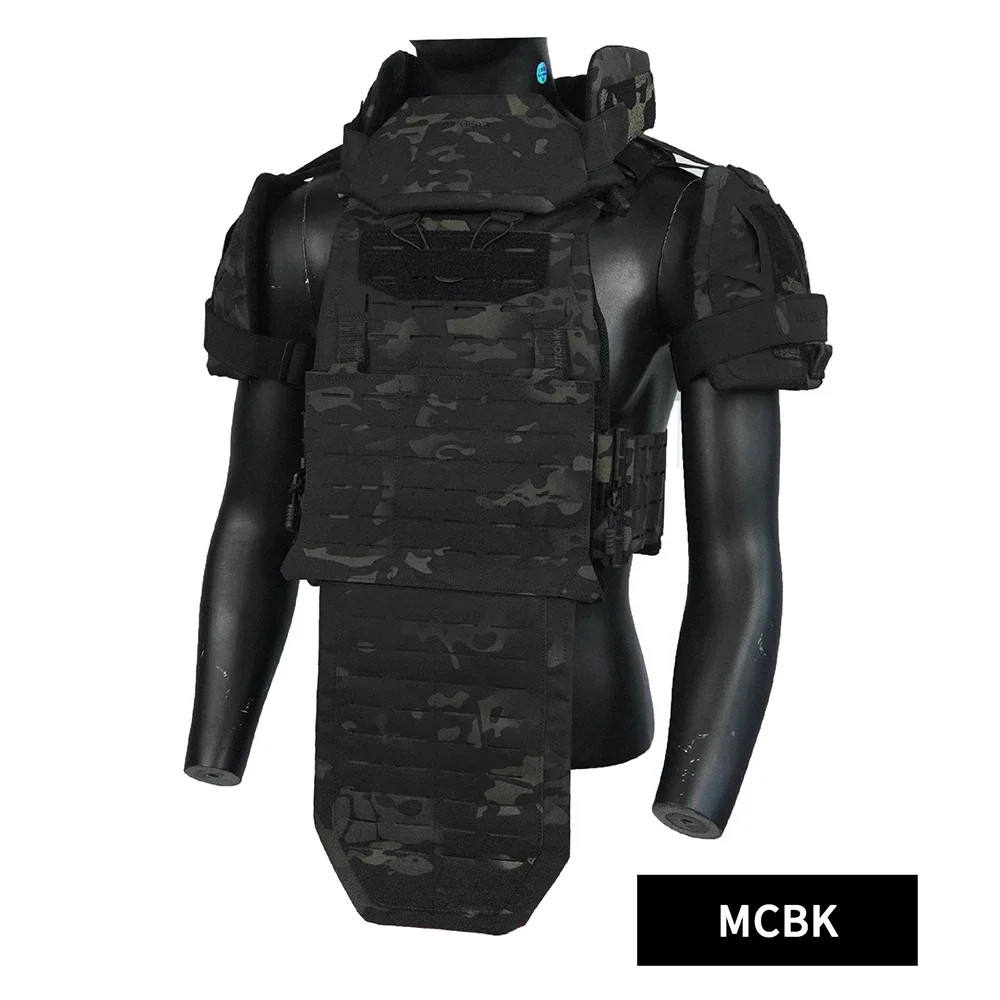 DMGear Chaleco táctico Airsoft con protección de ingle y hombro - imagen 5