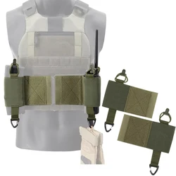 Chaleco táctico V2 con portacargadores y bolsillo para radio