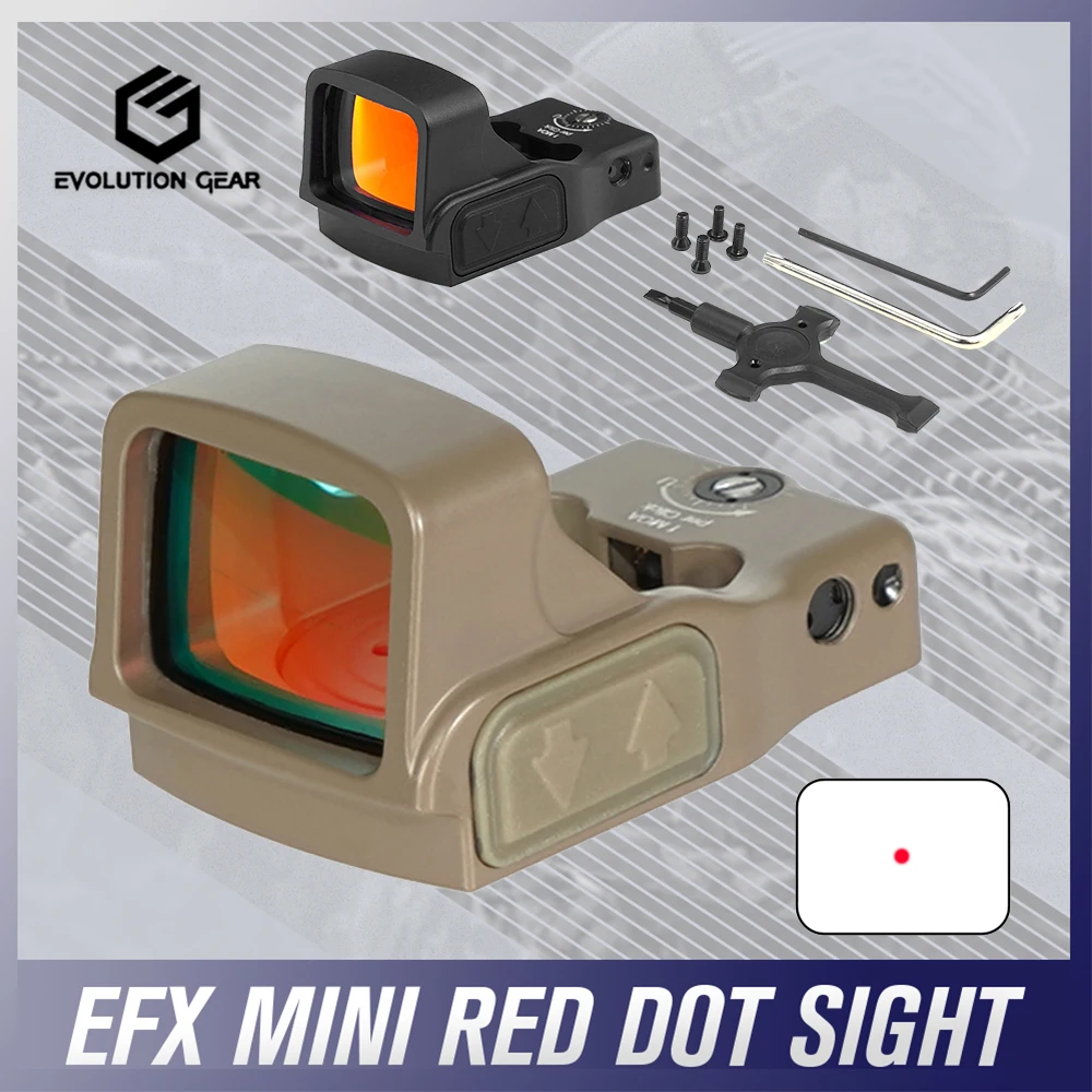 Evolution Gear EFX mira red dot mini reflex compacta punto rojo - imagen 3