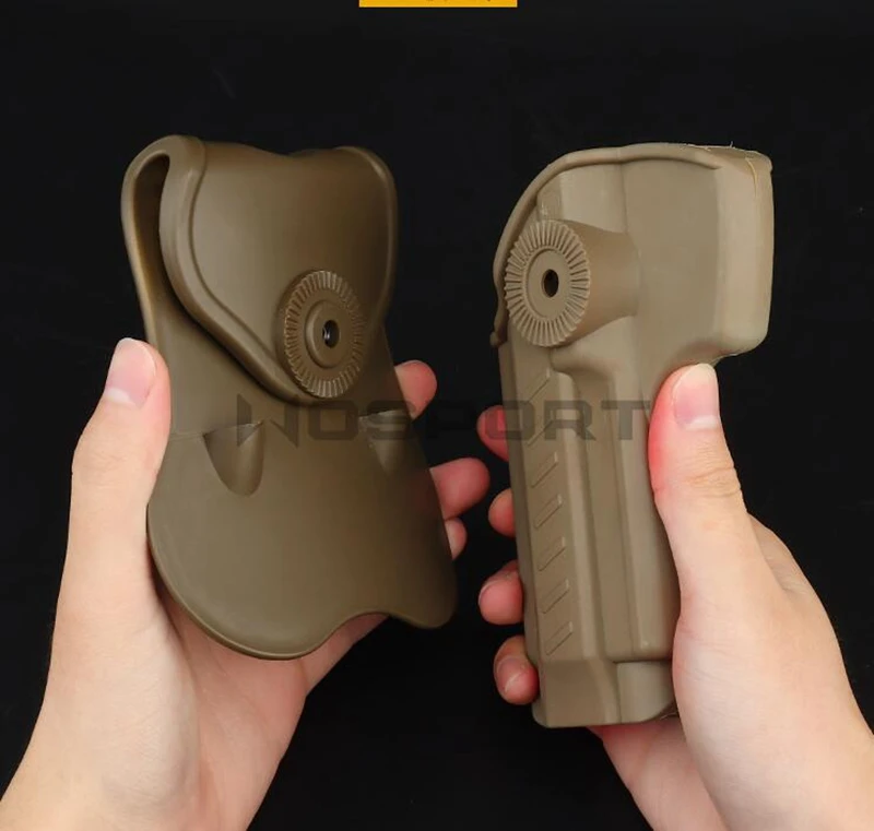 Funda de pistola con orientación ajustable