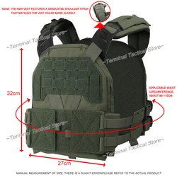KZ Portaplacas MOLLE ligero para airsoft ajustable y liberación rápida