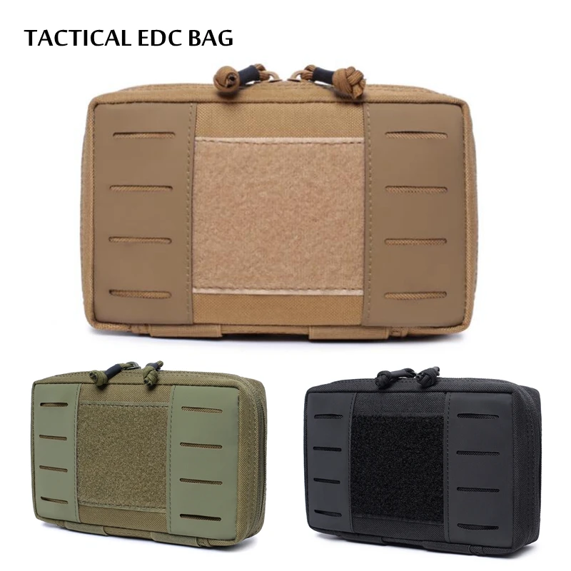 Bolsa táctica MOLLE EDC riñonera compacta multiusos para herramientas