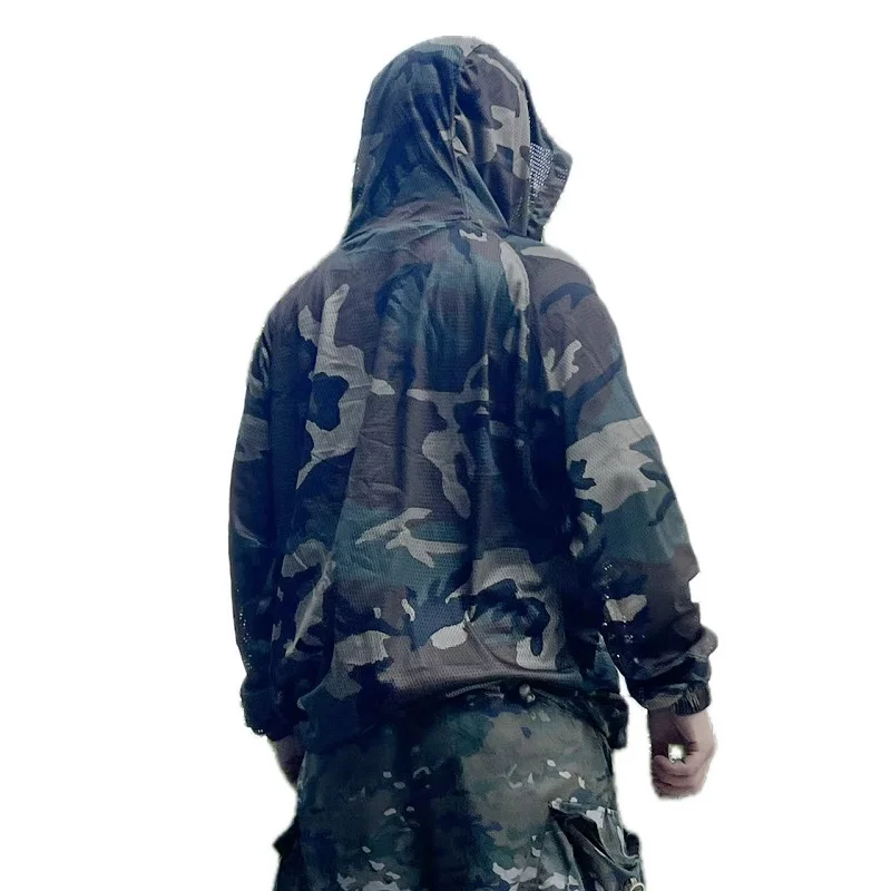 Woodland AOR1 Abrigo táctico de malla con capucha hombre - imagen 5