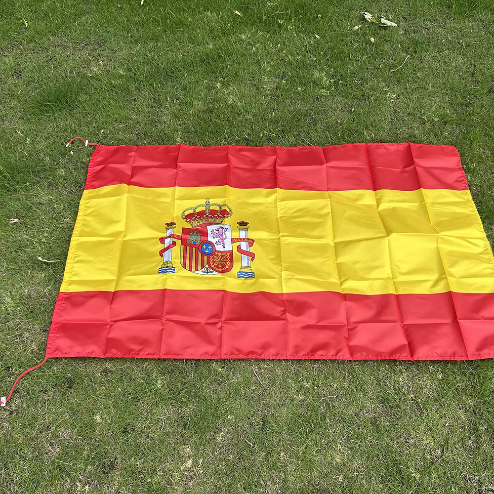 Bandera de España tipo chal de poliéster para hombro y fútbol - imagen 5