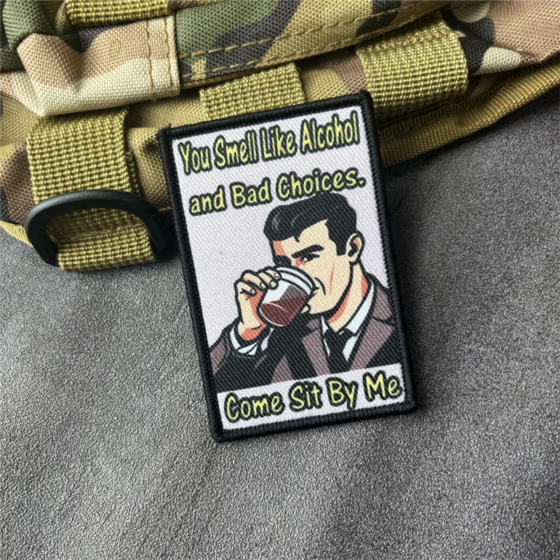Parche táctico insignia moral gancho-bucle para ropa y mochila - imagen 3