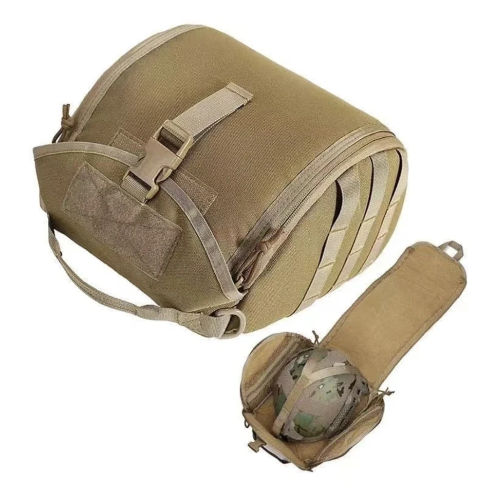 Bolsa táctica MOLLE multiusos para casco FAST, almacenamiento exterior - imagen 2