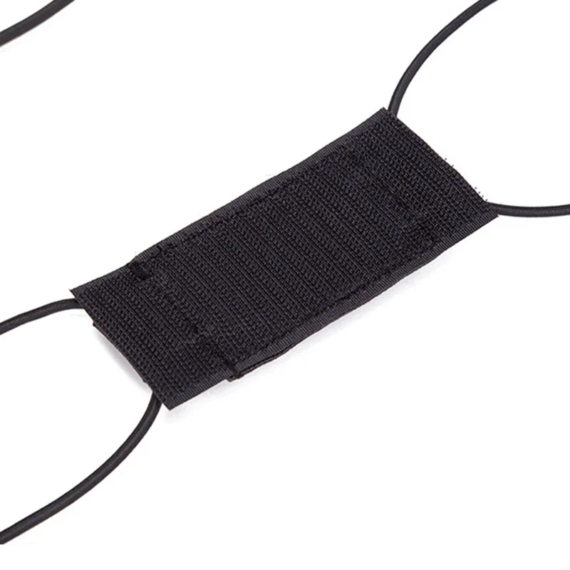 Bolsa para batería de casco táctico con velcro y cordón elástico - imagen 2