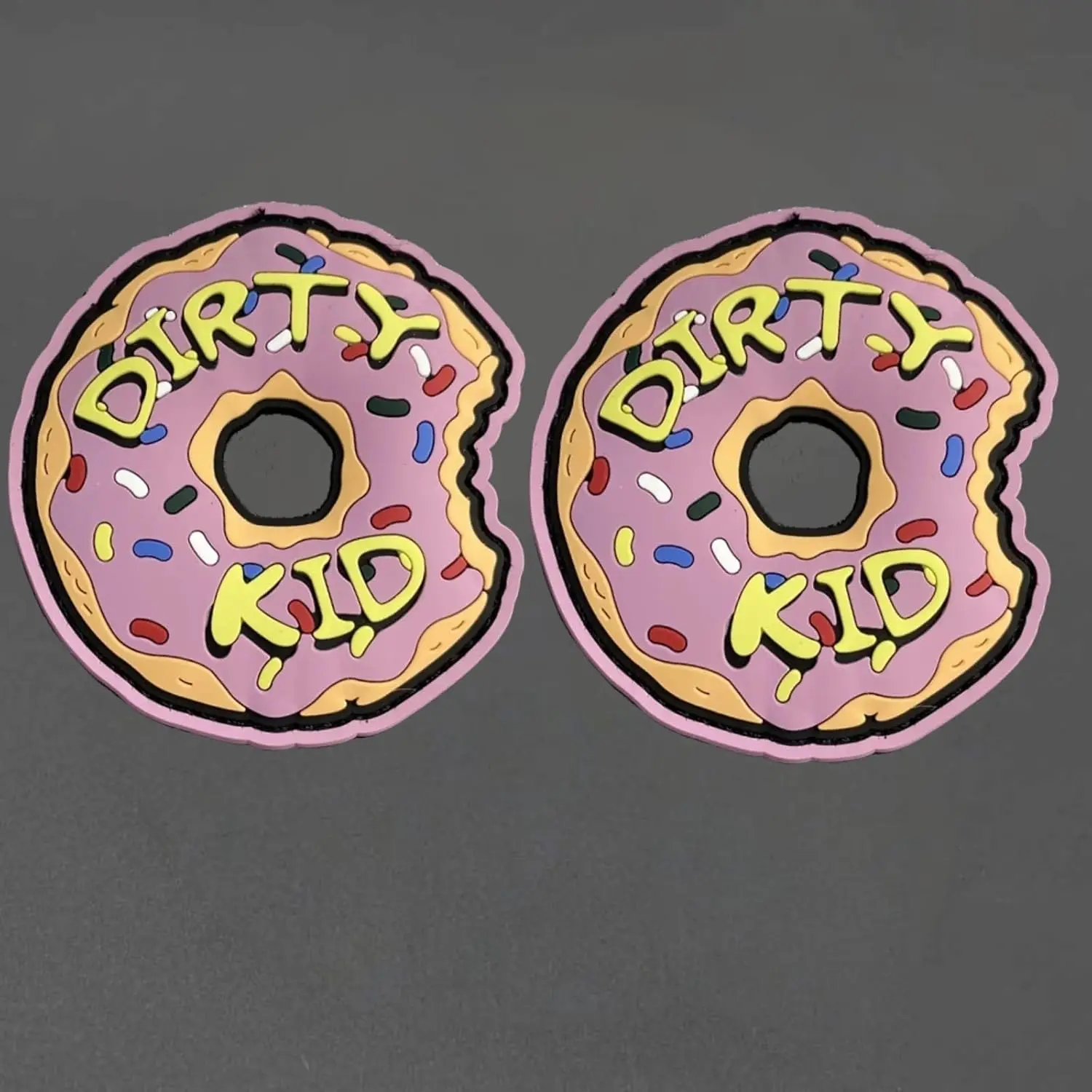 Parche táctico de PVC con diseño de donut para chaleco y mochila - imagen 2