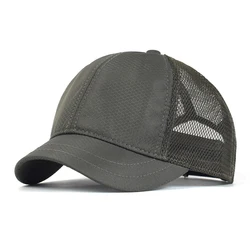 Gorra táctica camionero de perfil bajo en malla transpirable
