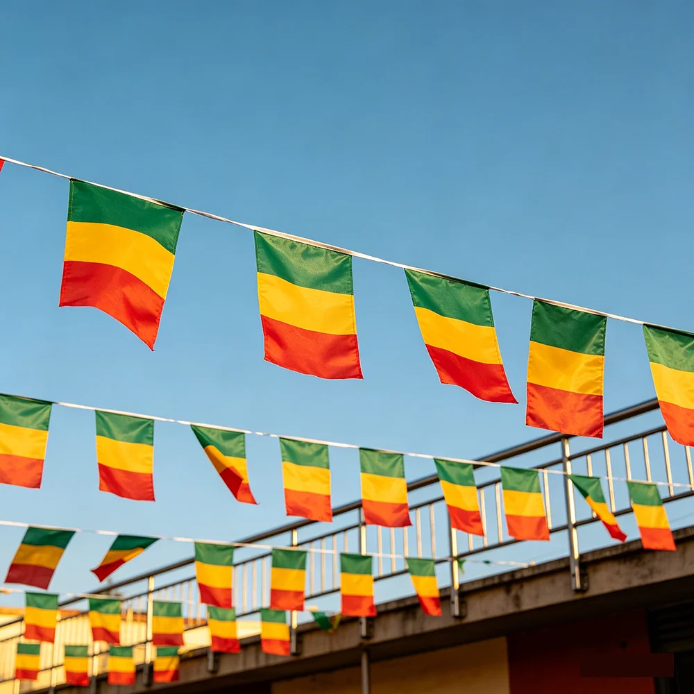 Banderines de Mali decorativos para fiestas y hogar - imagen 5