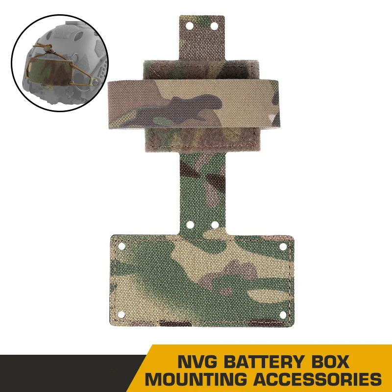 Bolsa para batería NVG y contrapeso de casco táctico