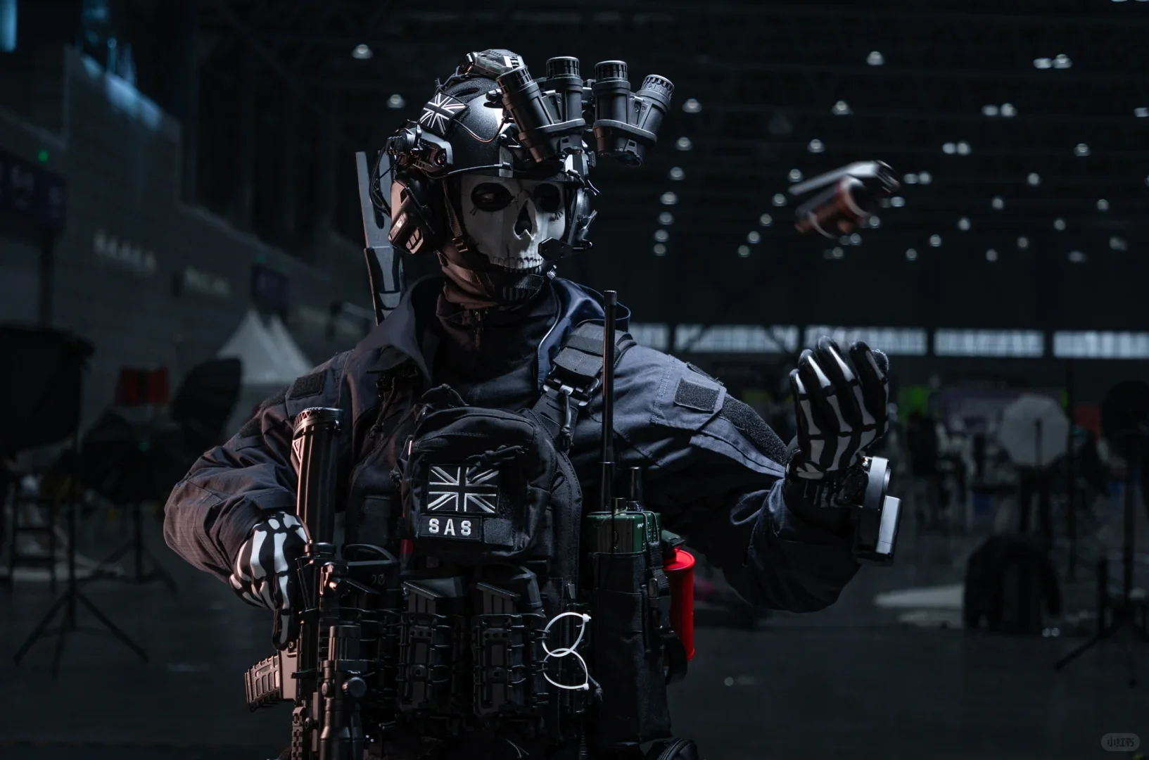 Casco Ghost frontal